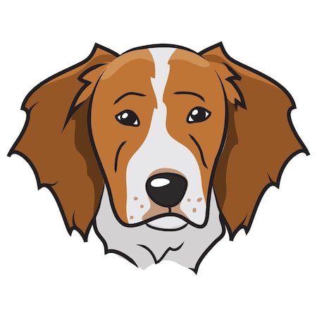 Signmission Brittany Dog Decal, Dog Lover Decor Vinyl Sticker D-12-Brittany